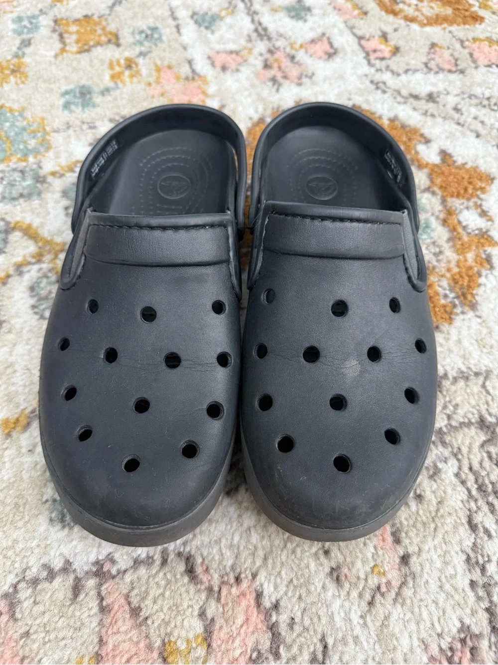 CROCS Citilane Unisex Slip On Clog 201831 Sandals Black Women's 8 Men's 6 Vented